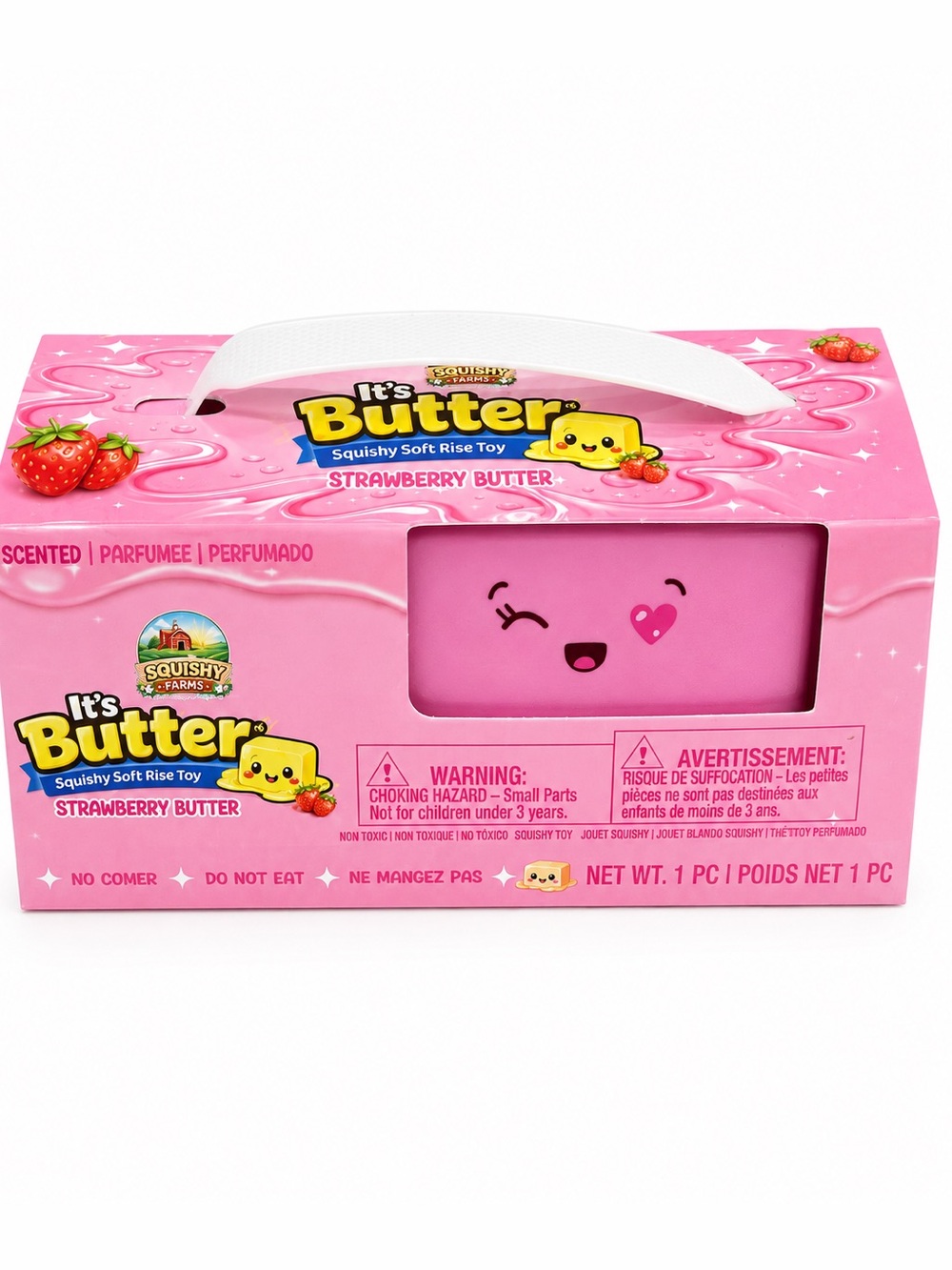 Squishy Farms “Strawberry Butter” Scented Squishy!